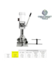 GRT - FURADEIRA PARA ENTALHAR FUROS QUADRADOS (MORTISE) COM BROCAS - 1.200 W / 1,6 HP