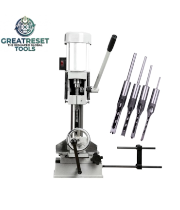GRT - FURADEIRA PARA FAZER FUROS QUADRADOS (MORTISE) COM BROCAS - 1.200 W / 1,6 HP