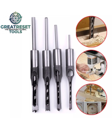 GRT - FURADEIRA PARA FAZER FUROS QUADRADOS (MORTISER) COM BROCAS - 1.200 W / 1,6 HP GRT - FURADEIRA PARA FAZER FUROS QUADRADOS (MORTISER) COM BROCAS - 1.200 W / 1,6 HP