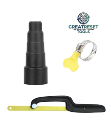 GRT - KIT DE CONEXÃO UNIVERSAL PARA ASPIRAÇÃO DE PÓ