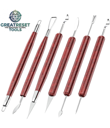 GRT - KIT DE ESTECAS PARA MODELAGEM E ESCULTURAS