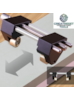 GRT - KIT GABARITO PARA AFIAÇÃO DE FORMÕES E PLAINA - HONING GUIDE
