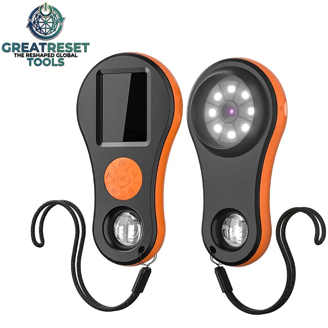 GRT - LUPA MICROSCÓPIO DIGITAL PORTÁTIL - TELA IPS HD 2"