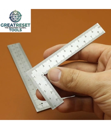 GRT - MINI ESQUADRO DE PRECISÃO - 10 CM