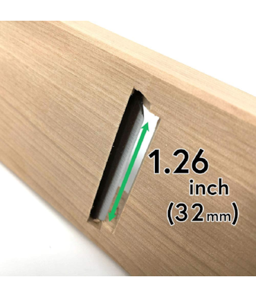 HACHIEMON - PLAINA BLOCK JAPONESA - 32 MM HACHIEMON - PLAINA BLOCK JAPONESA - 32 MM