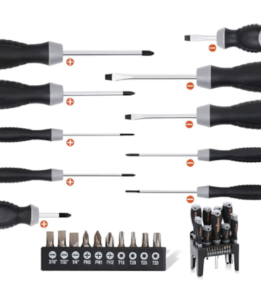 HORUSDY - CONJUNTO DE CHAVES E BITS - 21 PCS HORUSDY - CONJUNTO DE CHAVES E BITS - 21 PCS