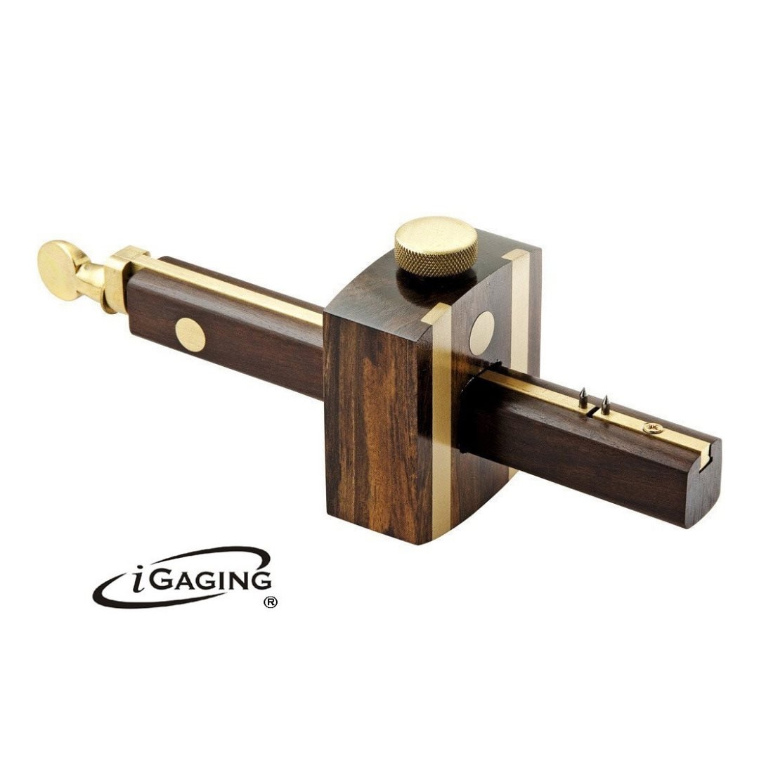 iGAGING - GRAMINHO - EBONY MARKING AND MORTISE GAUGE - 34-777