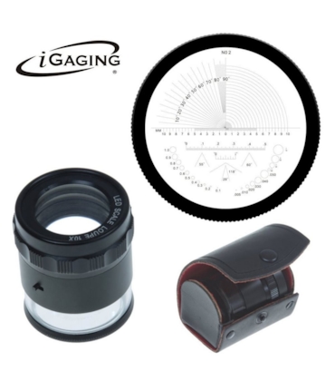 iGAGING - LUPA PARA LEITURA COM LED - 36-LED10 iGAGING - LUPA PARA LEITURA COM LED - 36-LED10