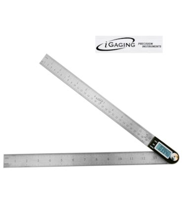 IGAGING - TRANSFERIDOR DIGITAL E RÉGUA - GONIÔMETRO 25 CM - 35-408 IGAGING - TRANSFERIDOR DIGITAL E RÉGUA - GONIÔMETRO 25 CM - 35-408