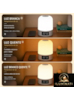 ILUMINATI - LUMINÁRIA DE MESA COM LED, RELÓGIO DIGITAL E CONTROLE REMOTO