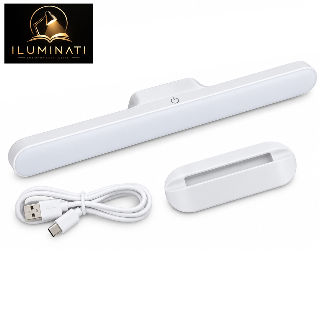ILUMINATI - LUMINÁRIA LED MAGNÉTICA RECARREGÁVEL
