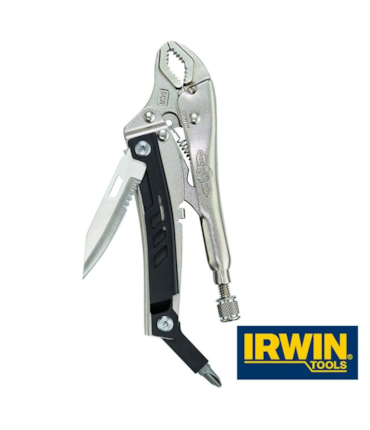 IRWIN VISE-GRIP - MULTI ALICATE - 5 POLEG. - 4 X 1 - MANDÍBULA CURVADA