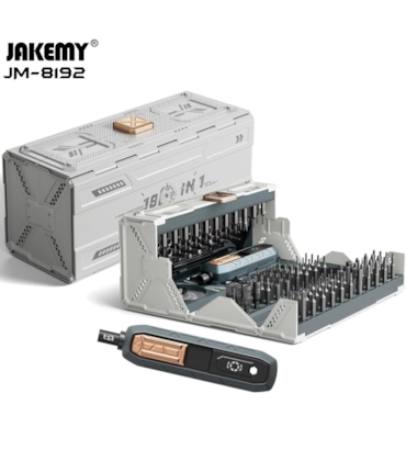 JAKEMY - KIT ORIGINAL DE BITS PARA MICRO-REPAROS - 180 PEÇAS
