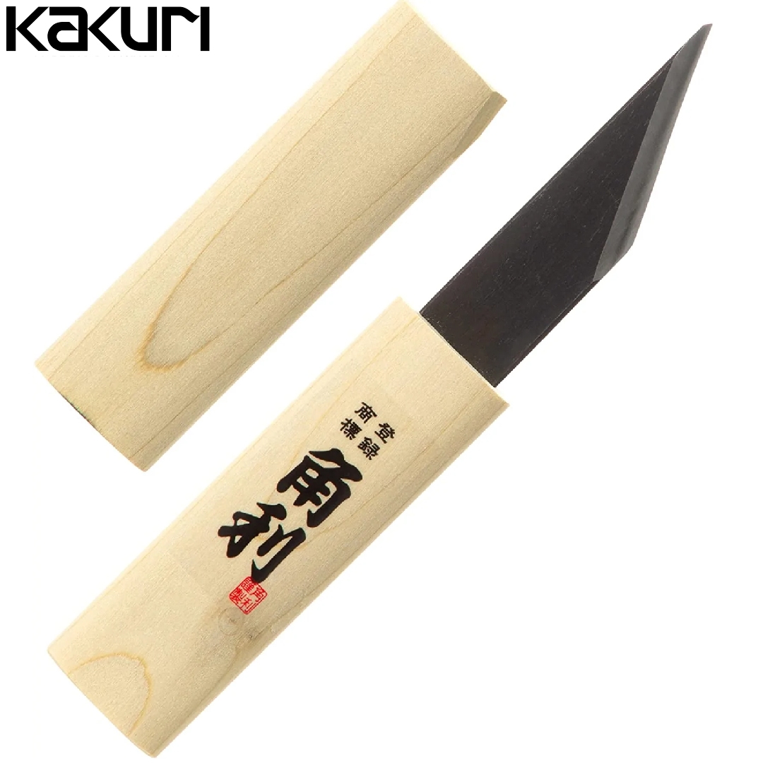 KAKURI - FACA JAPONESA COM CABO PARA RISCAR E ENTALHAR - 21 MM