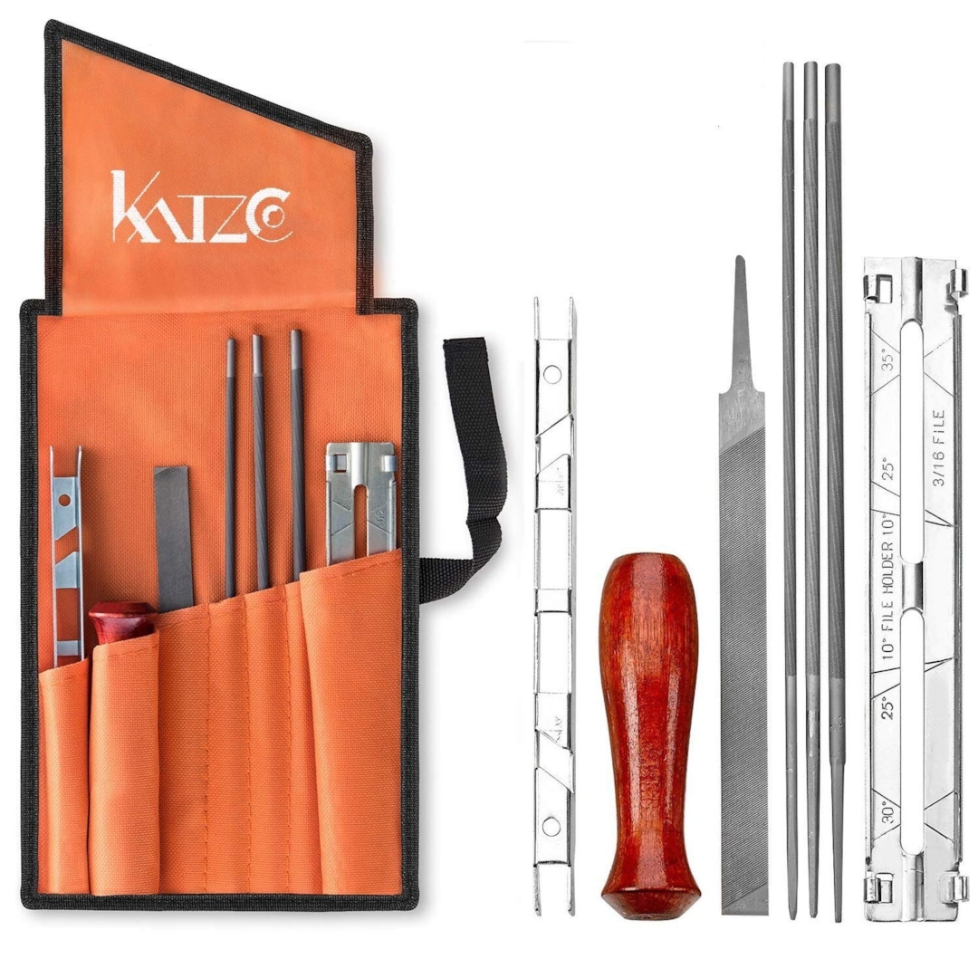 KATZO - KIT PARA AFIAÇÃO DE MOTOSSERRAS E SERRAS