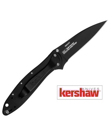 KERSHAW - CANIVETE LEEK BLACK POCKET KNIFE - 1660CKT KERSHAW - CANIVETE LEEK BLACK POCKET KNIFE - 1660CKT