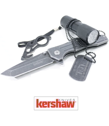KERSHAW - KIT TÁTICO E ESPORTIVO COM 4 ITENS - KS1304B KERSHAW - KIT TÁTICO E ESPORTIVO COM 4 ITENS - KS1304B