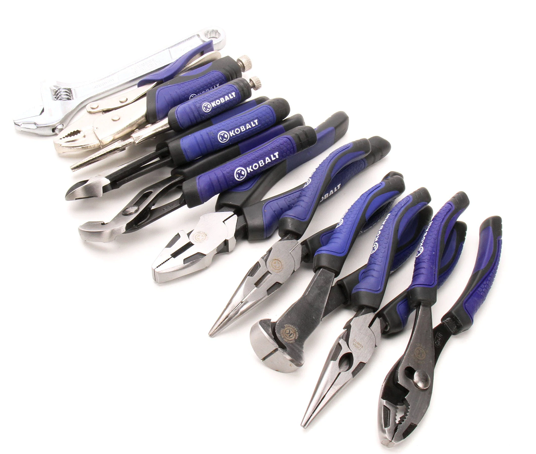 Kobalt 10 pc pliers deals and wrench set