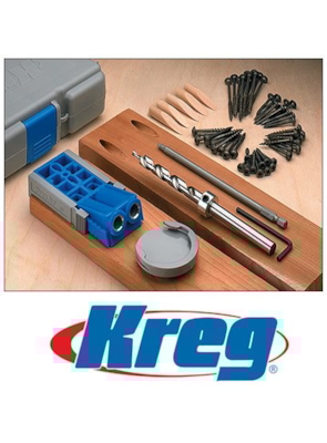KREG - GABARITO COM GRAMPO PARA FURAÇÃO - POCKET HOLE JIG - KREG R3 KREG - GABARITO COM GRAMPO PARA FURAÇÃO - POCKET HOLE JIG - KREG R3