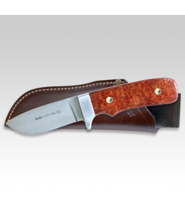 LINDER SOLINGEN - FACA HUNTING ALEMÃ – AMBOYNA - 142408 LINDER SOLINGEN - FACA HUNTING ALEMÃ – AMBOYNA - 142408