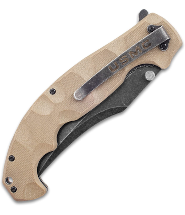 MARINES USMC - CANIVETE BLACK STONEWASHED - UC3214 MARINES USMC - CANIVETE BLACK STONEWASHED - UC3214