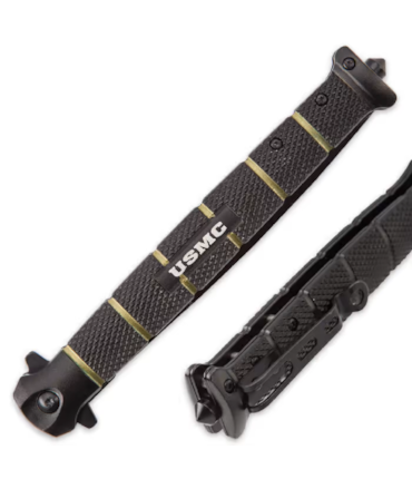 MARINES USMC - CANIVETE BLACKOUT COLOSSAL STILETTO - UC3233 MARINES USMC - CANIVETE BLACKOUT COLOSSAL STILETTO - UC3233