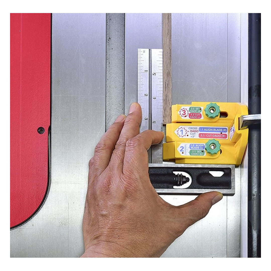 MICROJIG - ACESSÓRIO PARA ENCAIXES EM SERRAS TIPO DADO BLADE - DS-333
