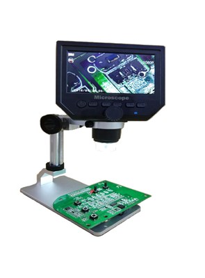 MICROSCÓPIO DIGITAL - HD LCD - 600 X - 3.6 MP