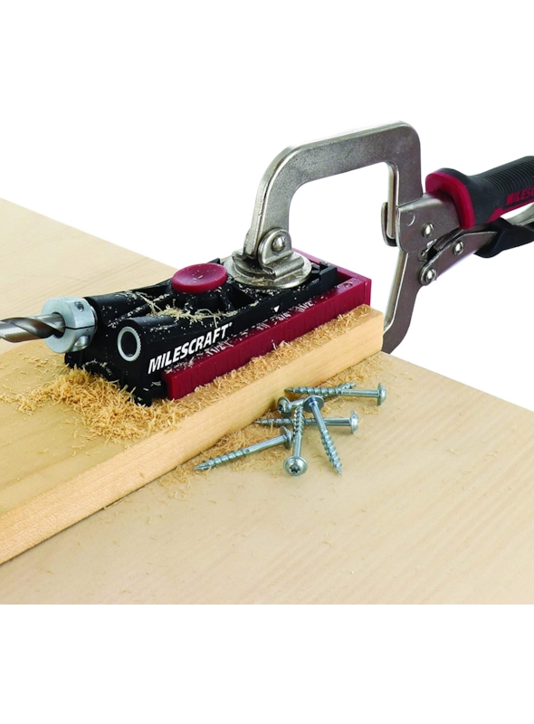 MILESCRAFT COMBO POCKET HOLE JIG 200XCJ COM GRAMPO DE 2 POLEG. Tools BR