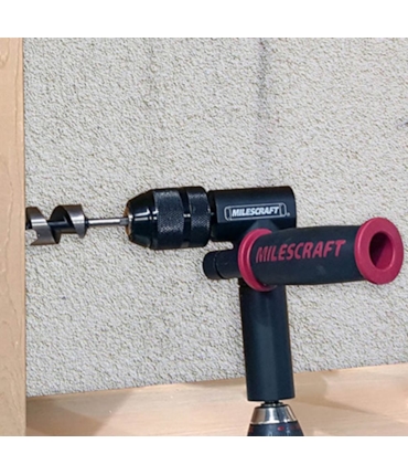 MILESCRAFT - DRILL90PRO - GUIA ANGULAR 90 GRAUS - DE IMPACTO - PROFISSIONAL
