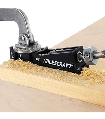 MILESCRAFT - MINI POCKET HOLE JIG 100 - GABARITO PARA PARAFUSOS