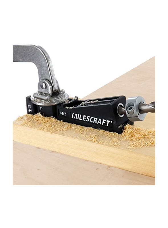 MILESCRAFT MINI POCKET HOLE JIG 100 GABARITO PARA PARAFUSOS Tools BR