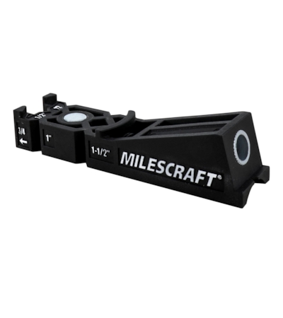 MILESCRAFT - MINI POCKET HOLE JIG 100N - GABARITO PARA PARAFUSOS