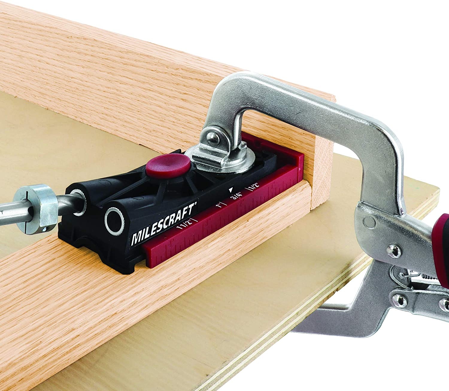 MILESCRAFT - POCKET HOLE JIG 200 - GABARITO PARA FIXAÇÃO DE