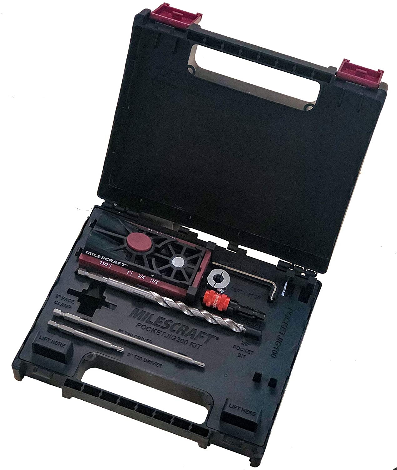 MILESCRAFT - POCKET HOLE JIG 200 - GABARITO PARA FIXAÇÃO DE