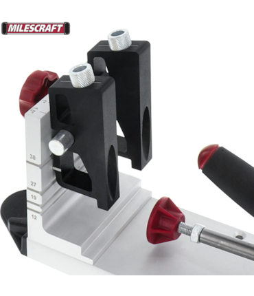 MILESCRAFT - POCKET HOLE JIG 400 - GABARITO PARA FIXAÇÃO DE PARAFUSOS COM ACESSÓRIOS