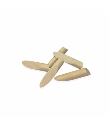 MILESCRAFT - TAPA FURO PARA POCKET HOLE - EM MADEIRA BEGE