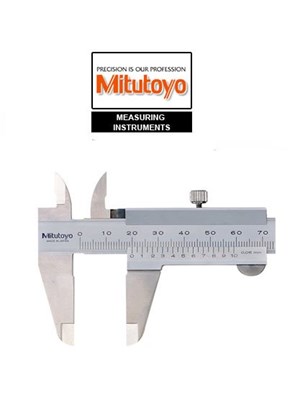 MITUTOYO - PAQUÍMETRO UNIVERSAL EM TITÂNIO 530 -114B-10 - 200mm-8 - GRADUÇÃO 0,05mm