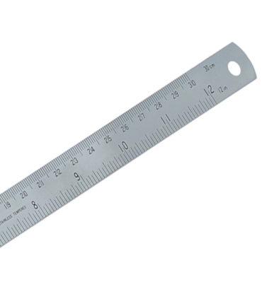 MITUTOYO - RÉGUA DE AÇO SEMI-FLEXÍVEL - 30 CM MITUTOYO - RÉGUA DE AÇO SEMI-FLEXÍVEL - 30 CM