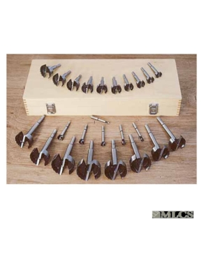 MLCS - CONJUNTO COM 31 BROCAS FORSTNER PREMIUM MLCS - CONJUNTO COM 31 BROCAS FORSTNER PREMIUM