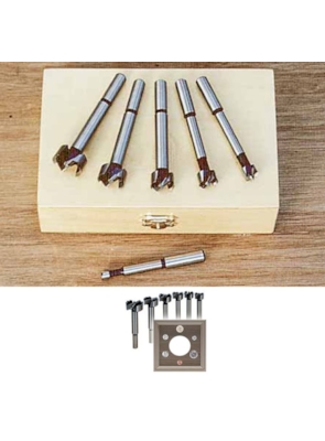 MLCS - CONJUNTO COM 6 BROCAS FORSTNER PREMIUM MLCS - CONJUNTO COM 6 BROCAS FORSTNER PREMIUM