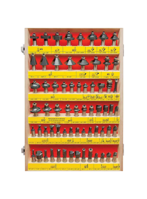MLCS - CONJUNTO COM 66 FRESAS DE 1/4 MLCS - CONJUNTO COM 66 FRESAS DE 1/4