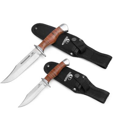 MOSSY OAK - CONJUNTO DE FACAS COM CABO DE COURO - 7039 MOSSY OAK - CONJUNTO DE FACAS COM CABO DE COURO - 7039