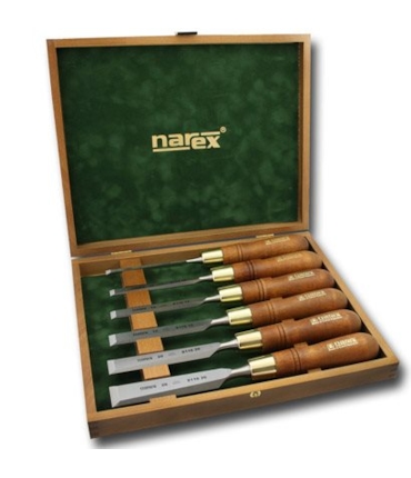 Narex - Conjunto de Formões Polidos - 853250 - Premium