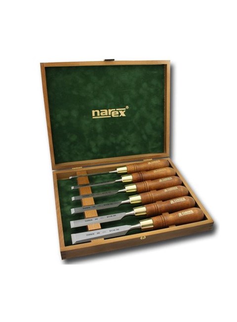 Narex - Conjunto de Formões Polidos - 853250 - Premium