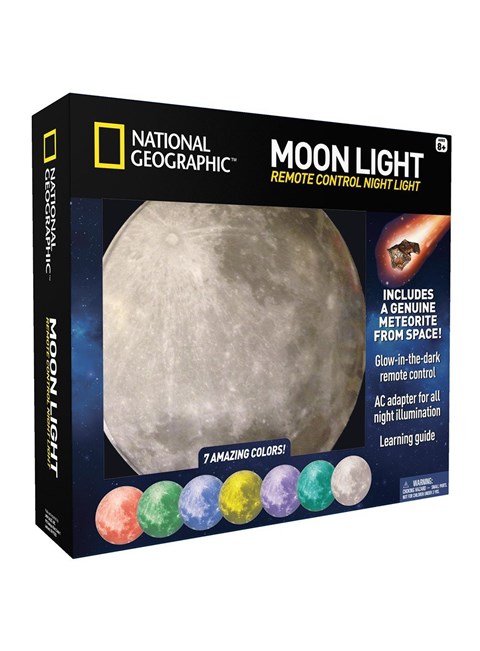 National Geographic - Globo Lunar com 7 cores e Timer