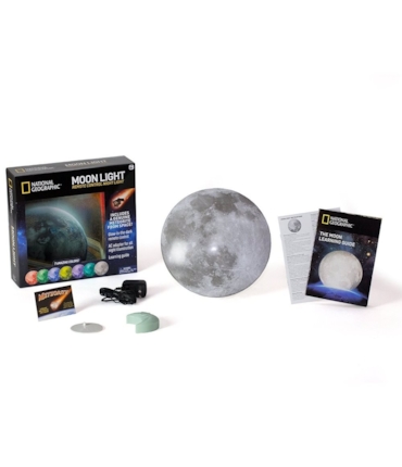National Geographic - Globo Lunar com 7 cores e Timer