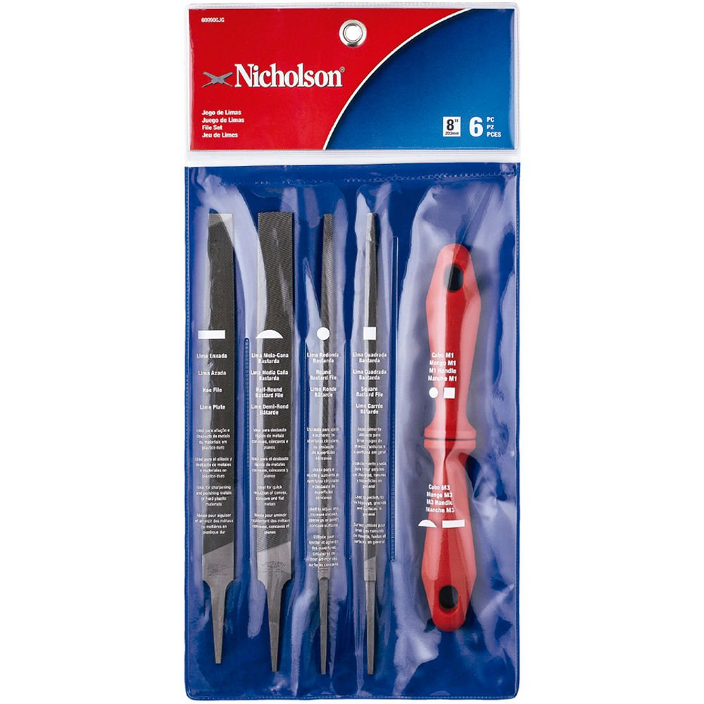 NICHOLSON - CONJUNTO COM 4 LIMAS - Tools BR