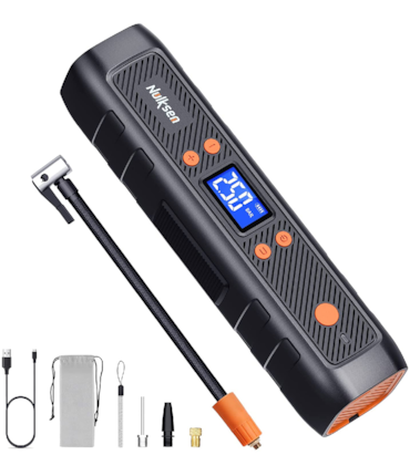 NULKSEN - COMPRESSOR DIGITAL DE AR PORTÁTIL NULKSEN - COMPRESSOR DIGITAL DE AR PORTÁTIL