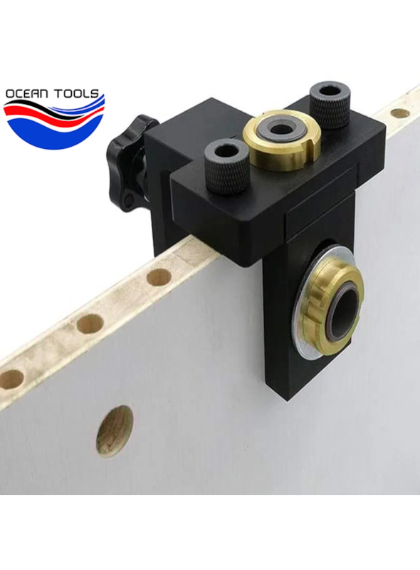 Gabarito Para Cavilha E Minifix OCEAN TOOLS - GABARITO UNIVERSAL PARA CAVILHAS E MINIFIX - Tools BR